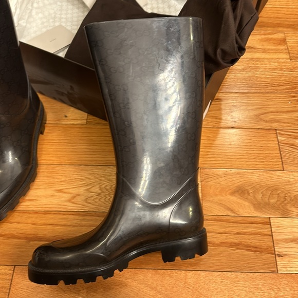Gucci rain boots size 36 - Picture 2 of 4